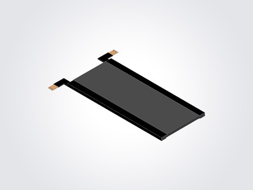 Glue-coated electrode plate