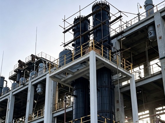 Glycerol absorption tower